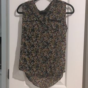 Banana Republic Floral tank blouse size XS